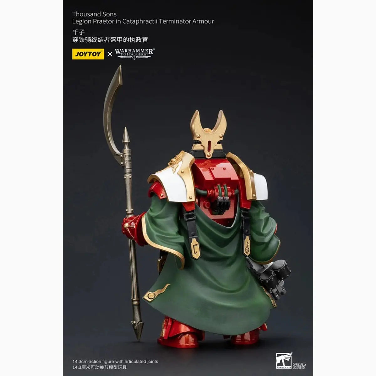 Warhammer The Horus Heresy figurine 1/18 Thousand sons Legion Praetor in Cataphractii Terminator Armour 12 cm - Image 5
