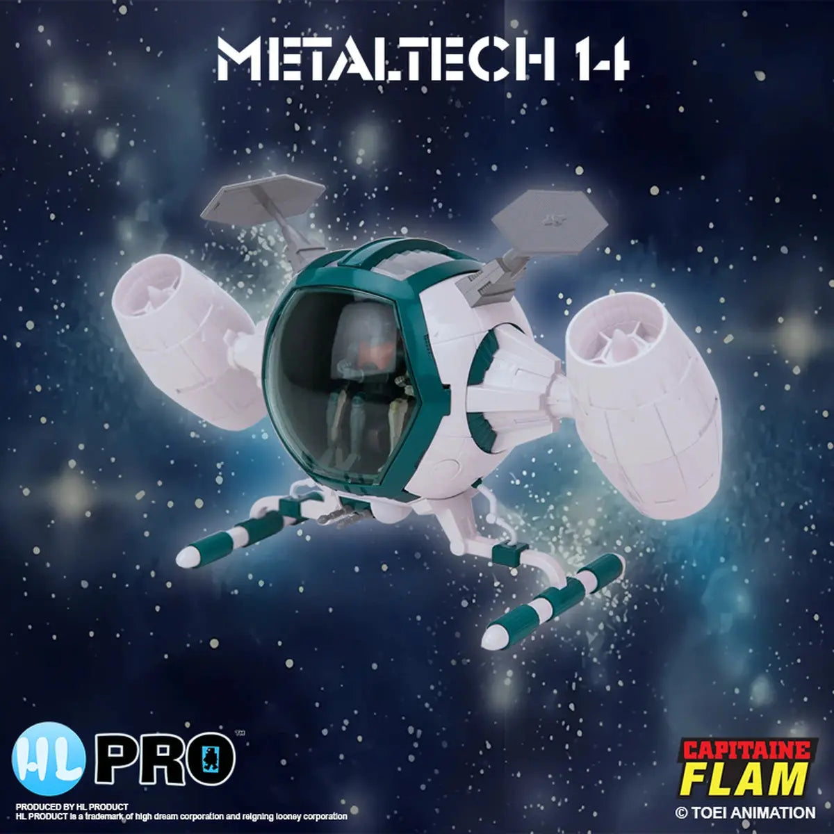 Captaine Flam Metaltech 14 Cosmoliner Cosmolem Box FR - Image 4