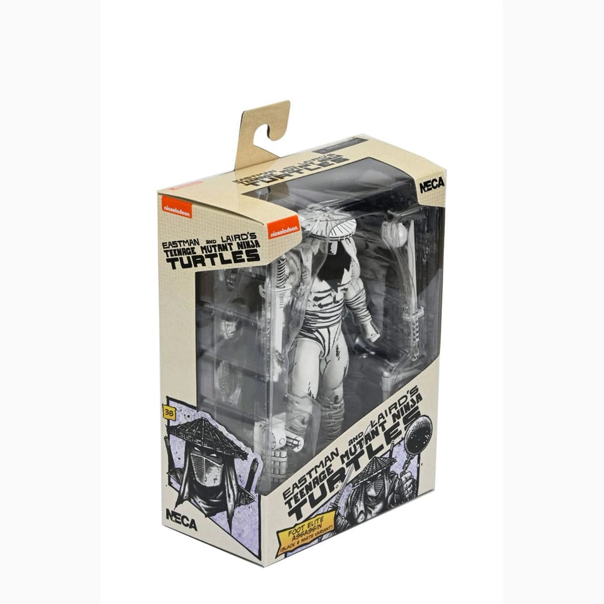 Teenage Mutant Ninja Turtles figurine Foot Assassin Black and White 18 cm - Image 5