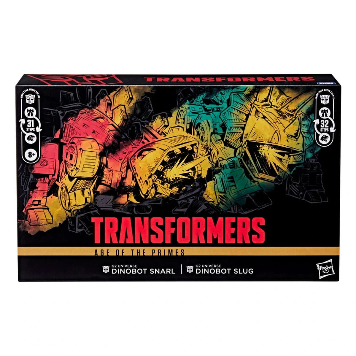 Transformers Age of the Primes Leader Class figurines G2 Universe Dinobots Snarl & Slug 19 cm - Image 6