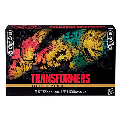 Transformers Age of the Primes Leader Class figurines G2 Universe Dinobots Snarl & Slug 19 cm - Image 6