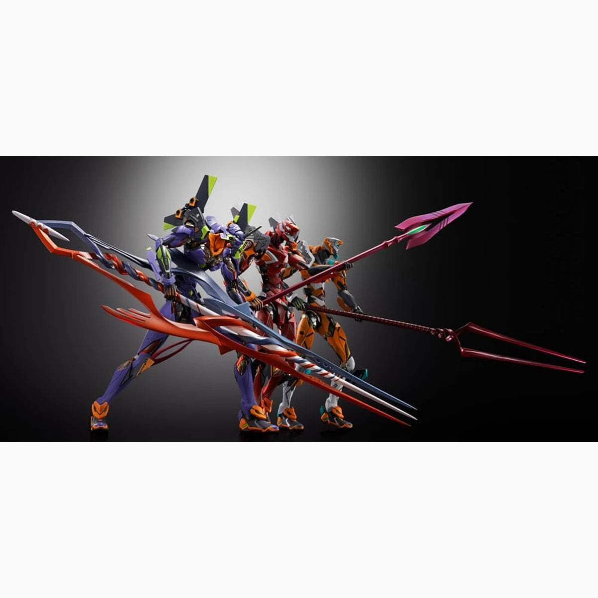 Neon Genesis Evangelion figurine Diecast Metal Build Eva Production Model-02 30th with the Spear of Cassius 22 cm - Image 3