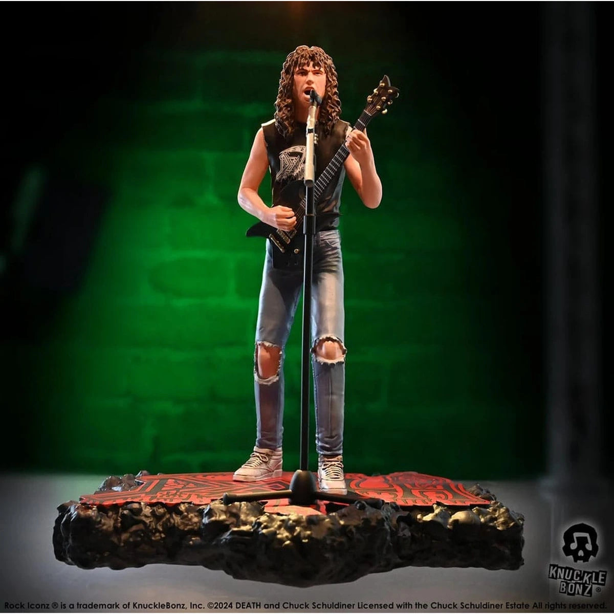 Death statuette Rock Iconz Chuck Schuldiner II 22 cm - Image 3