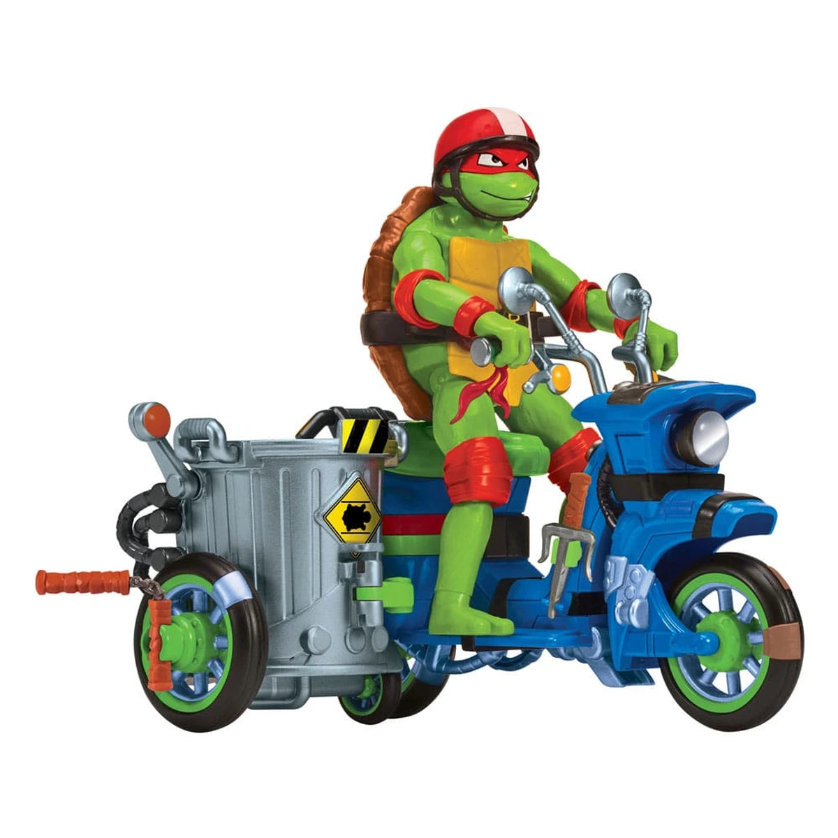 Ninja Turtles : Teenage Years figurine Raphael & Scooter et side-car 11 cm - Image 1