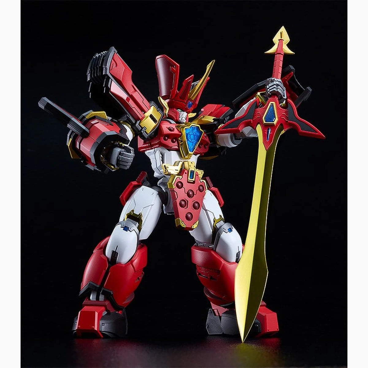 Mado King Granzort Plastic Model Kit Moderoid King's Style Granzort Gold Edition 19 cm - Image 3