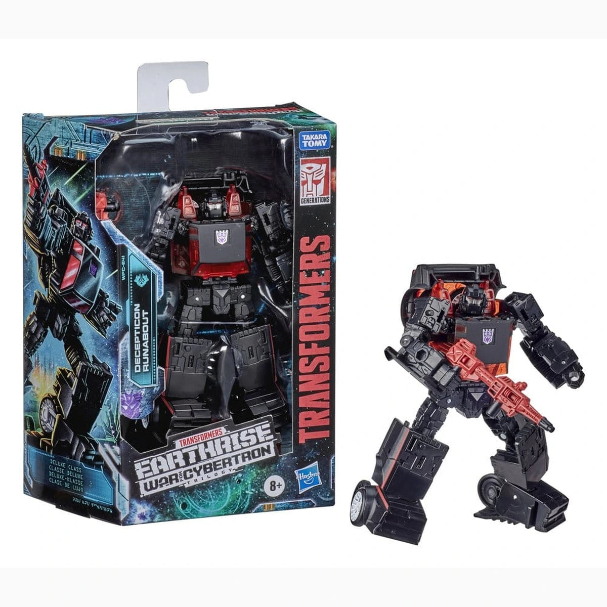 Transformers Generations War for Cybertron: Earthrise Deluxe Class figurine Decepticon Runabout WFC-E41 14 cm - Image 4