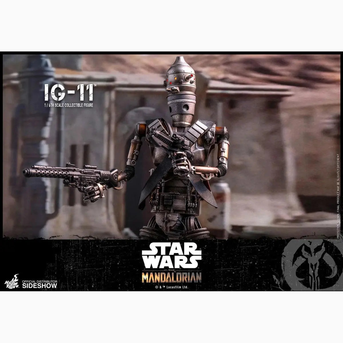 Star Wars The Mandalorian figurine 1/6 IG-11 36 cm - Image 6