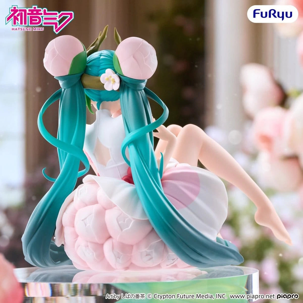 Hatsune Miku figurine PVC Noodle Stopper Flower Fairy White Plum Blossom 13 cm - Image 3