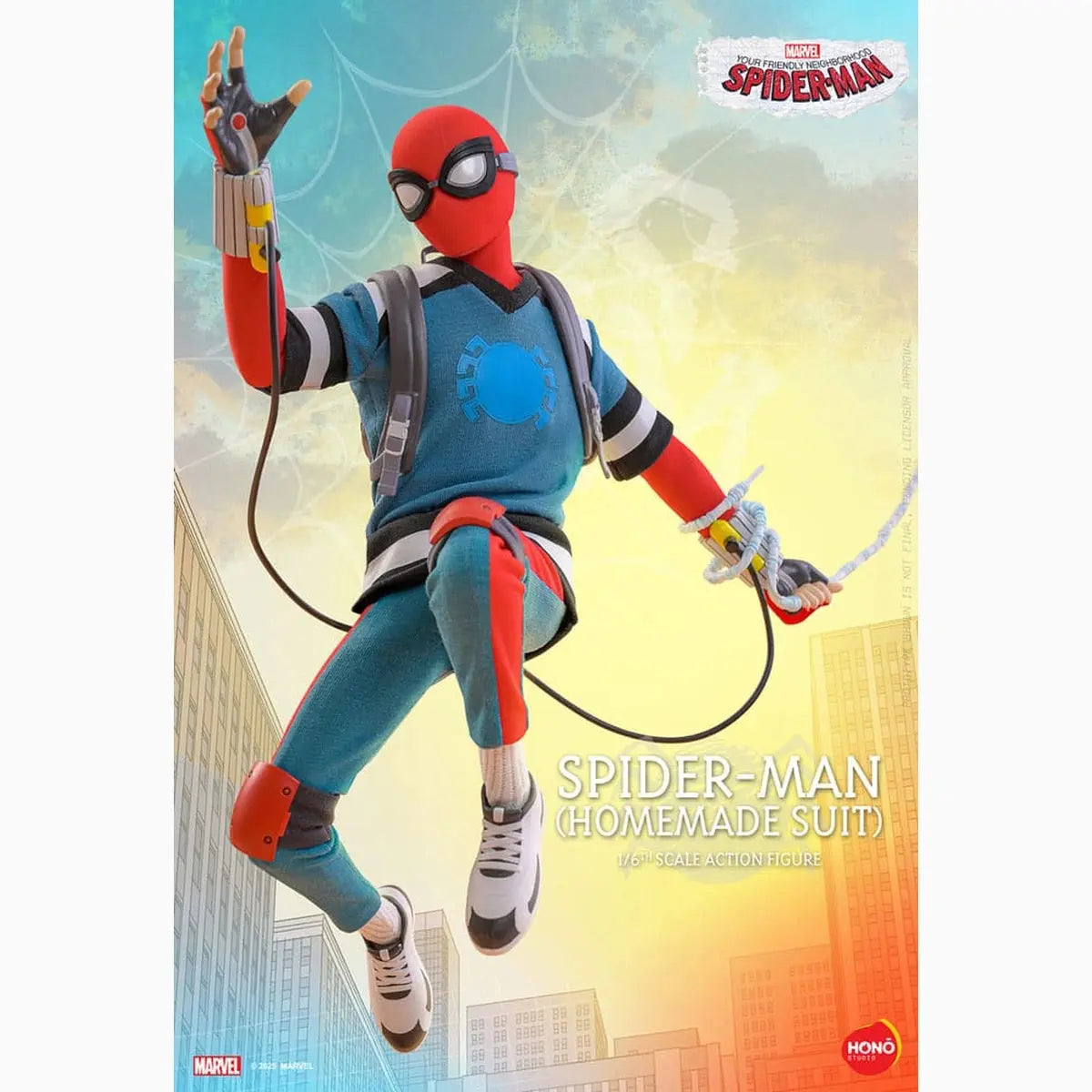 Votre fidèle serviteur Spider-Man figurine 1/6 Spider-Man (Homemade Suit) 29 cm - Image 4