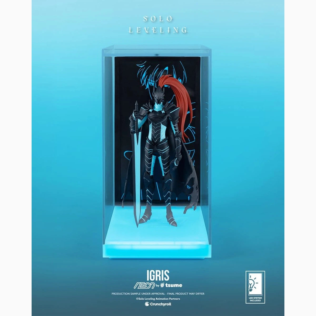 Solo Leveling figurine Neon 1/9 Igris 20 cm - Image 1
