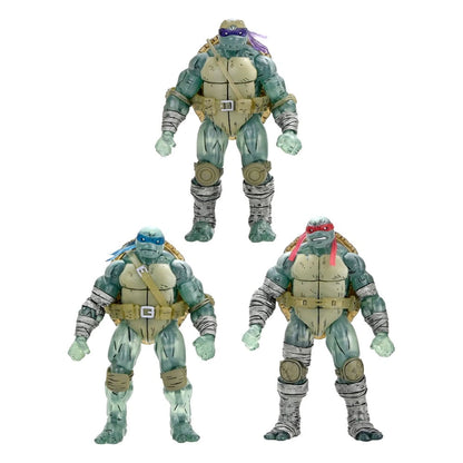 Tortues Ninja (The Last Ronin) pack 3 figurines Ghost Brothers 18 cm - Image 1