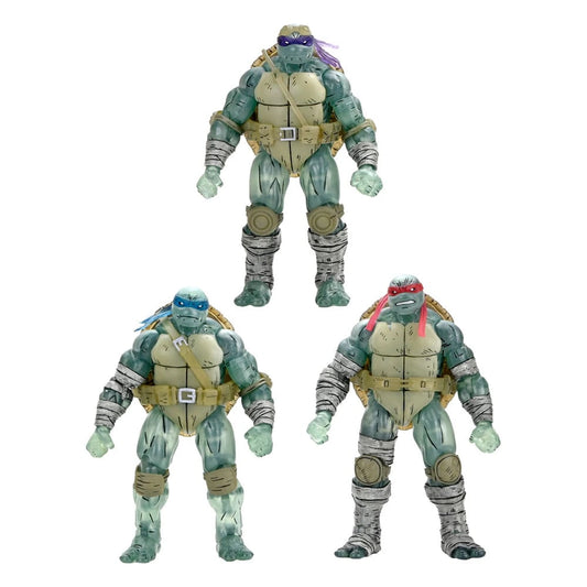 Tortues Ninja (The Last Ronin) pack 3 figurines Ghost Brothers 18 cm - Image 1