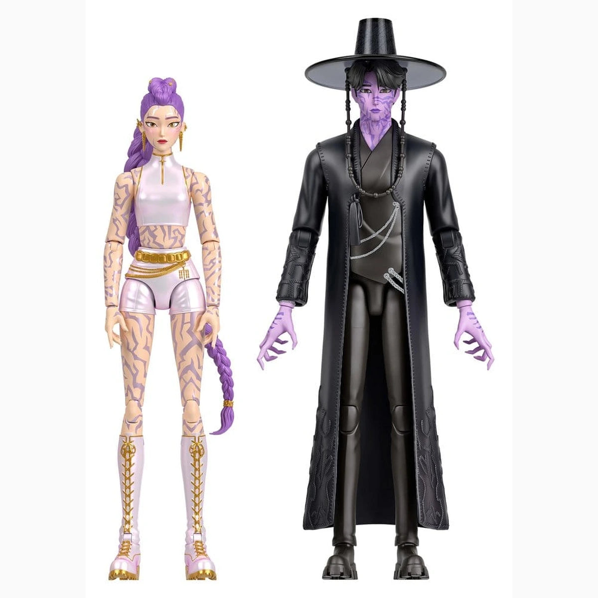 KPop Demon Hunters pack de 2 figurines Rumi & Jinu (Final Battle) 15 cm - Image 1
