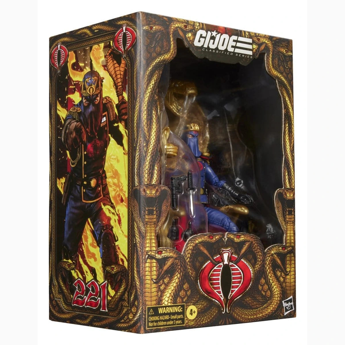 G.I. Joe Classified Series figurine Cobra Commander in Dress Uniform & Throne 15 cm - Image 5