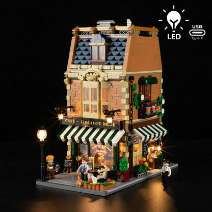 Lumibricks Town Life 15002 Book-Cafe 1718Pcs - Image 1