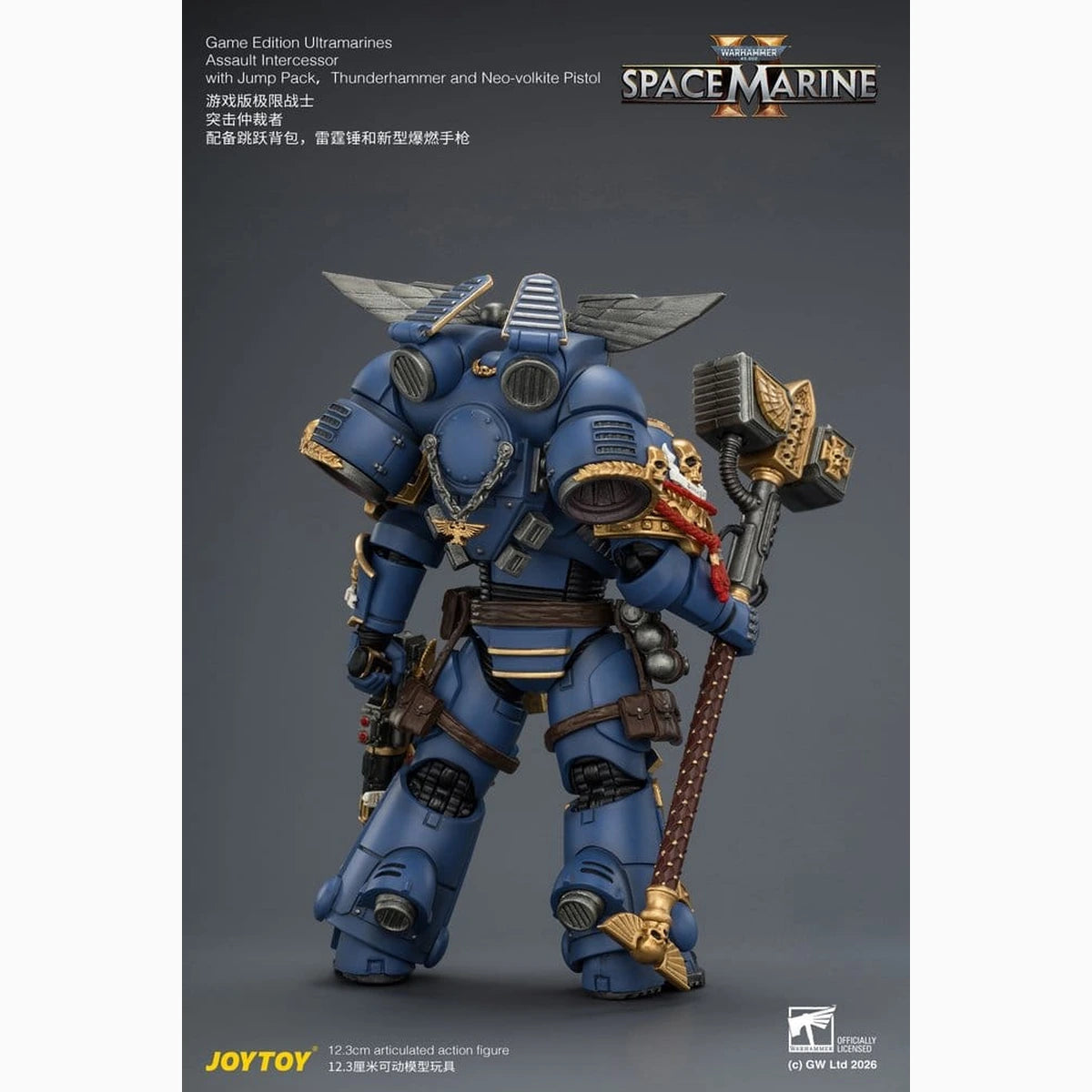 Warhammer figurine Game Edition Ultramarines Assault Intercessor 12 cm - Image 5