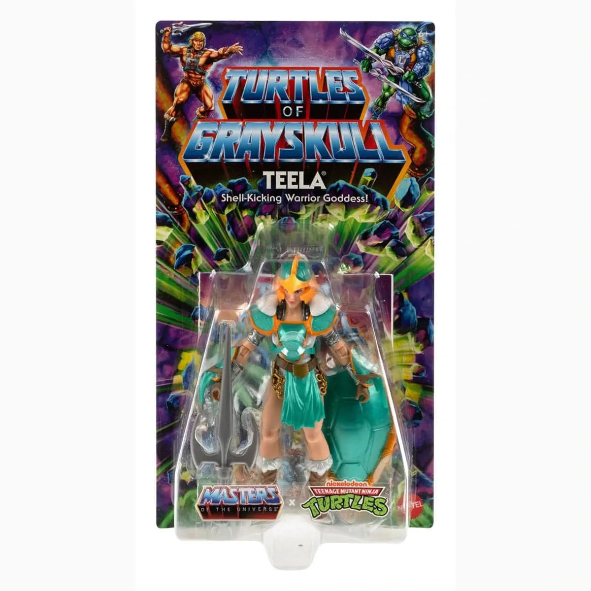 MOTU x TMNT: Turtles of Grayskull figurine Teela 14 cm - Image 5