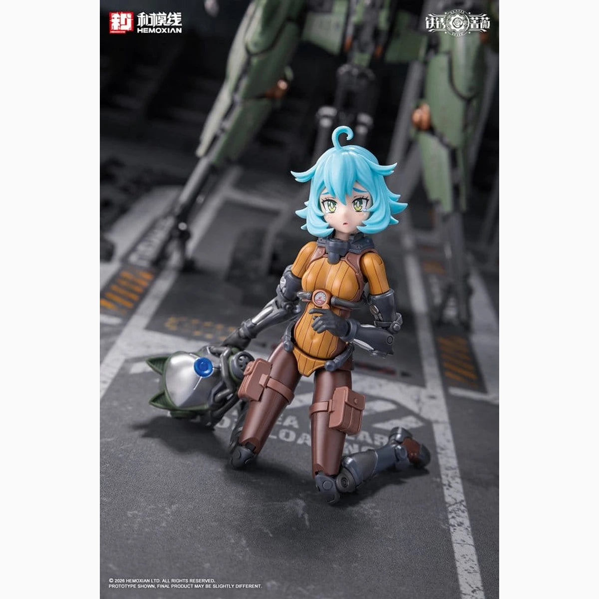 Rusted Brier Plastic Model Kit 1/12 Rhande Koskinen & RTP-10A cutting edge V-HS Tactical Fighter 20 cm - Image 6