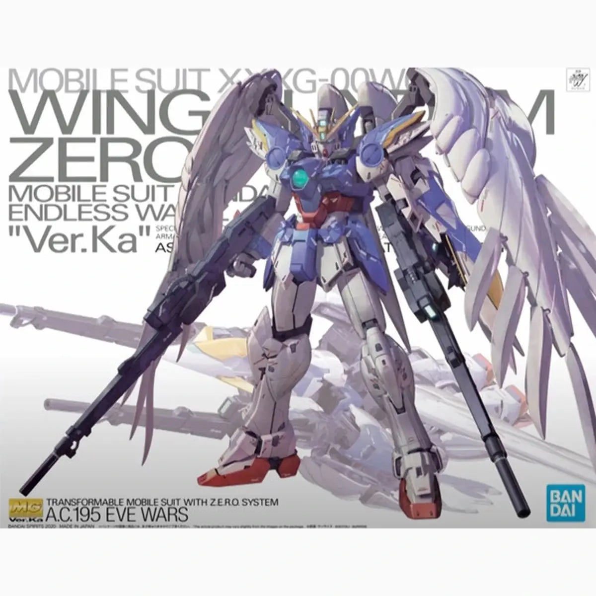 Gundam Gunpla MG 1/100 Ver Ka Wing Gundam Zero Ew - Image 2
