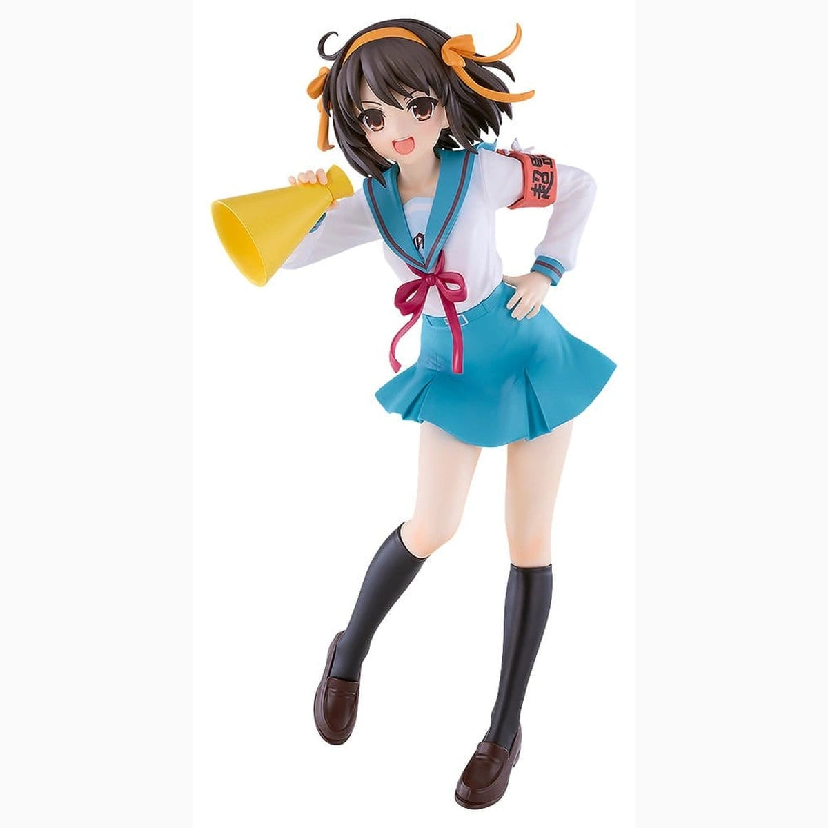 The Melancholy of Haruhi Suzumiya Pop Up Parade PVC Figure Haruhi Suzumiya L Size 22 cm - Image 1