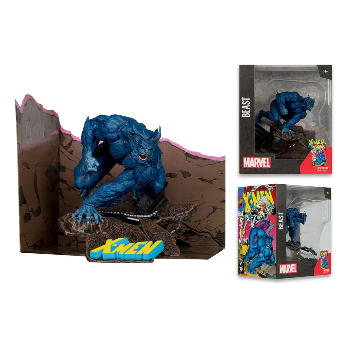 Marvel Collection statuette PVC 1/10 Beast (X-Men #1) 12 cm - Image 6