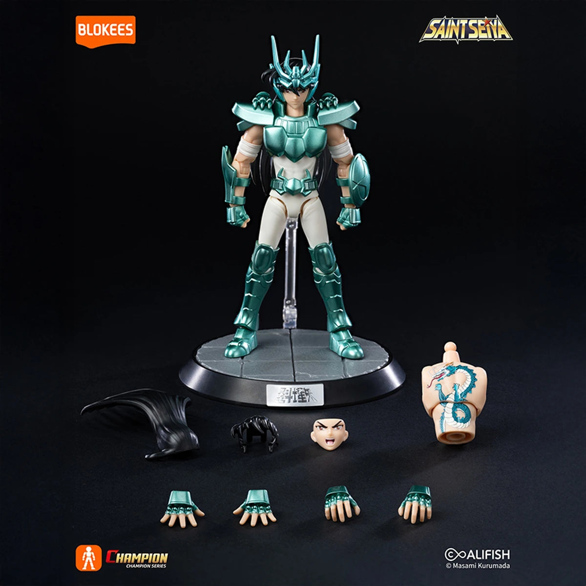 Saint Seiya Blokees Champion Class Dragon Shiryu - Image 2