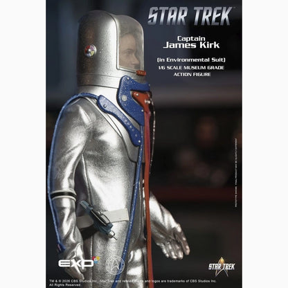 Star Trek: La série originale figurine 1/6 Captain James T. Kirk (in Environmental Suit) 29 cm - Image 6