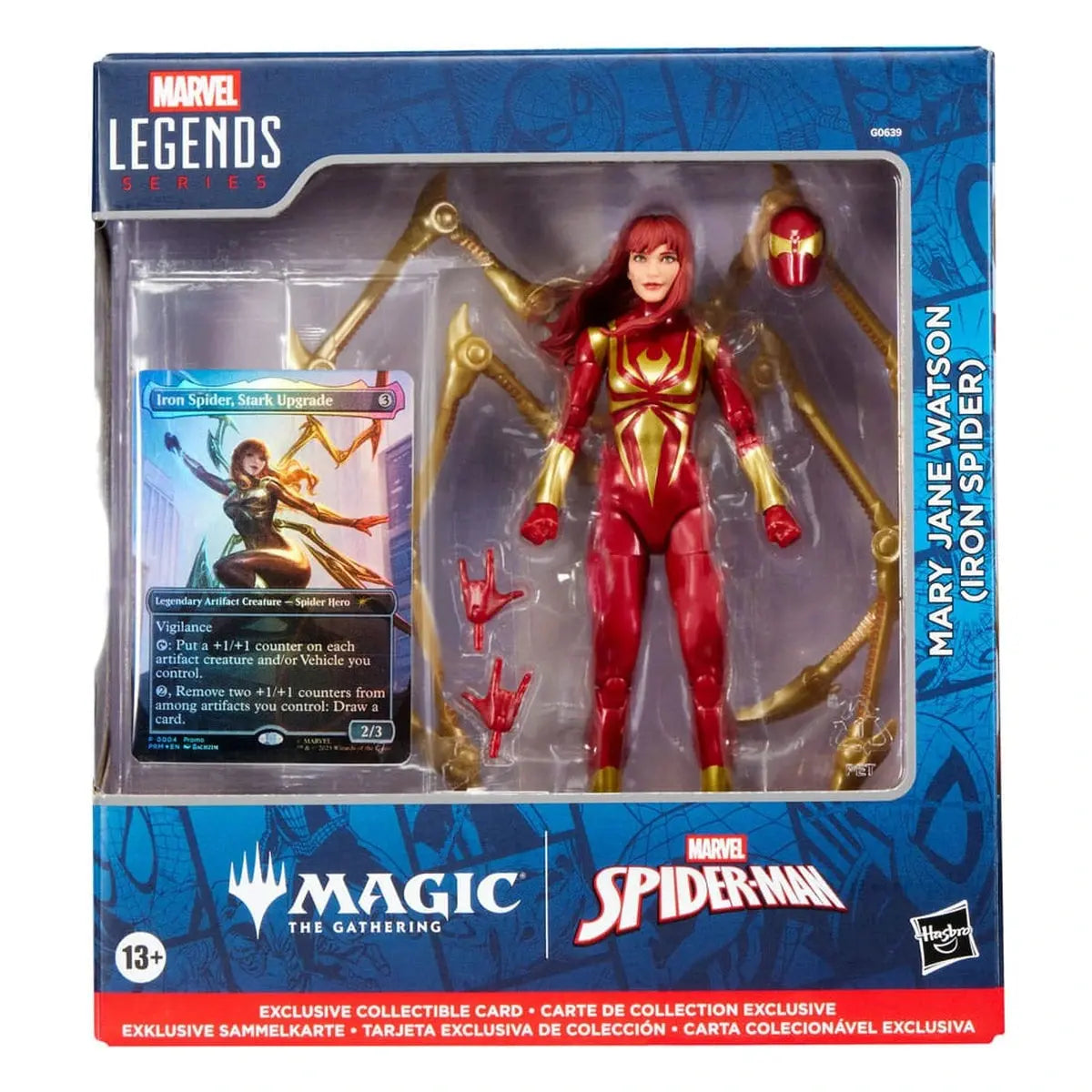 Marvel Legends Magic: The Gathering figurine Mary Jane Watson (Iron Spider) (avec carte premium exclusive) 15 cm - Image 4