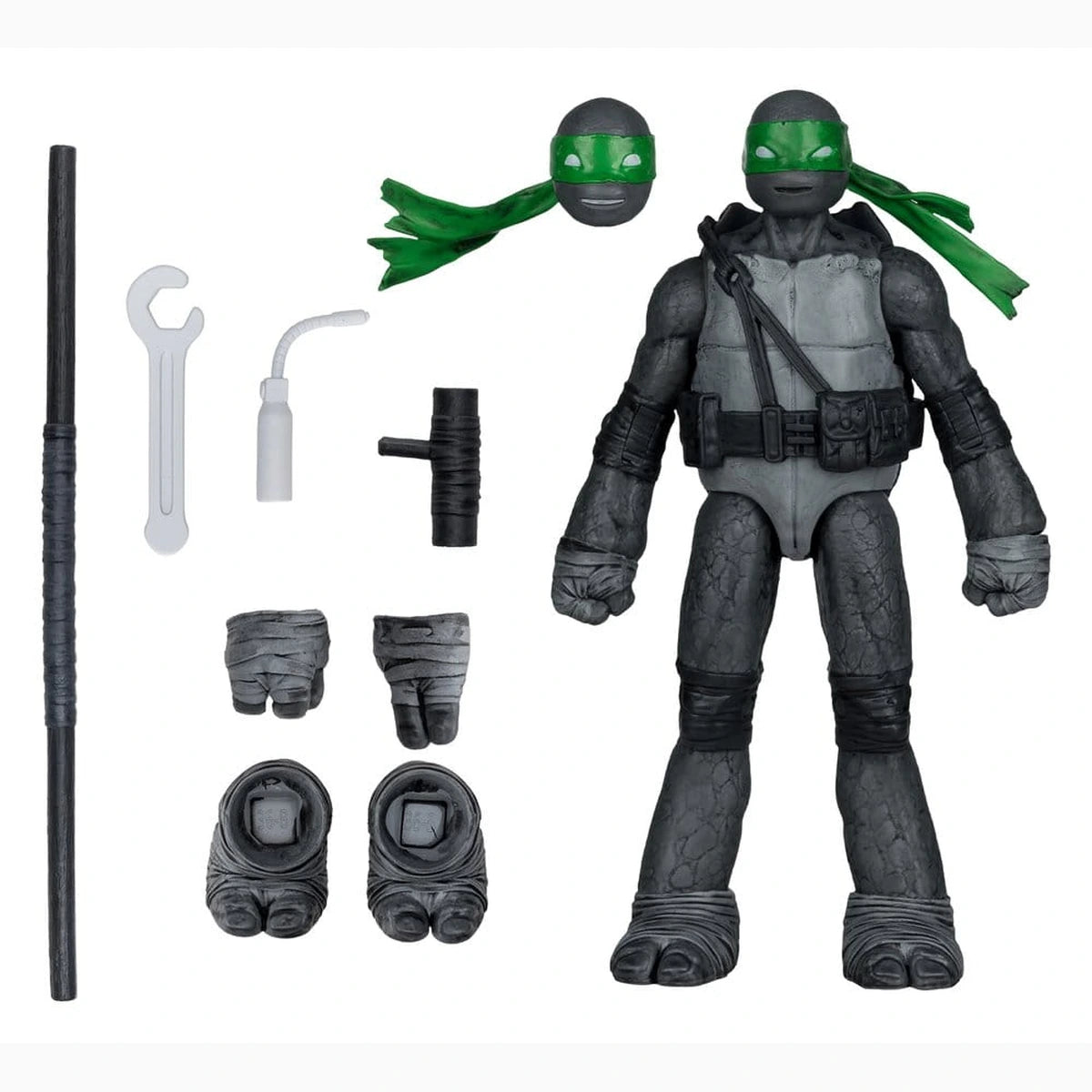 Tortues Ninja Page Punchers figurine Donatello (Black White & Green ) (Red Platinum Edition) 13 cm - Image 5