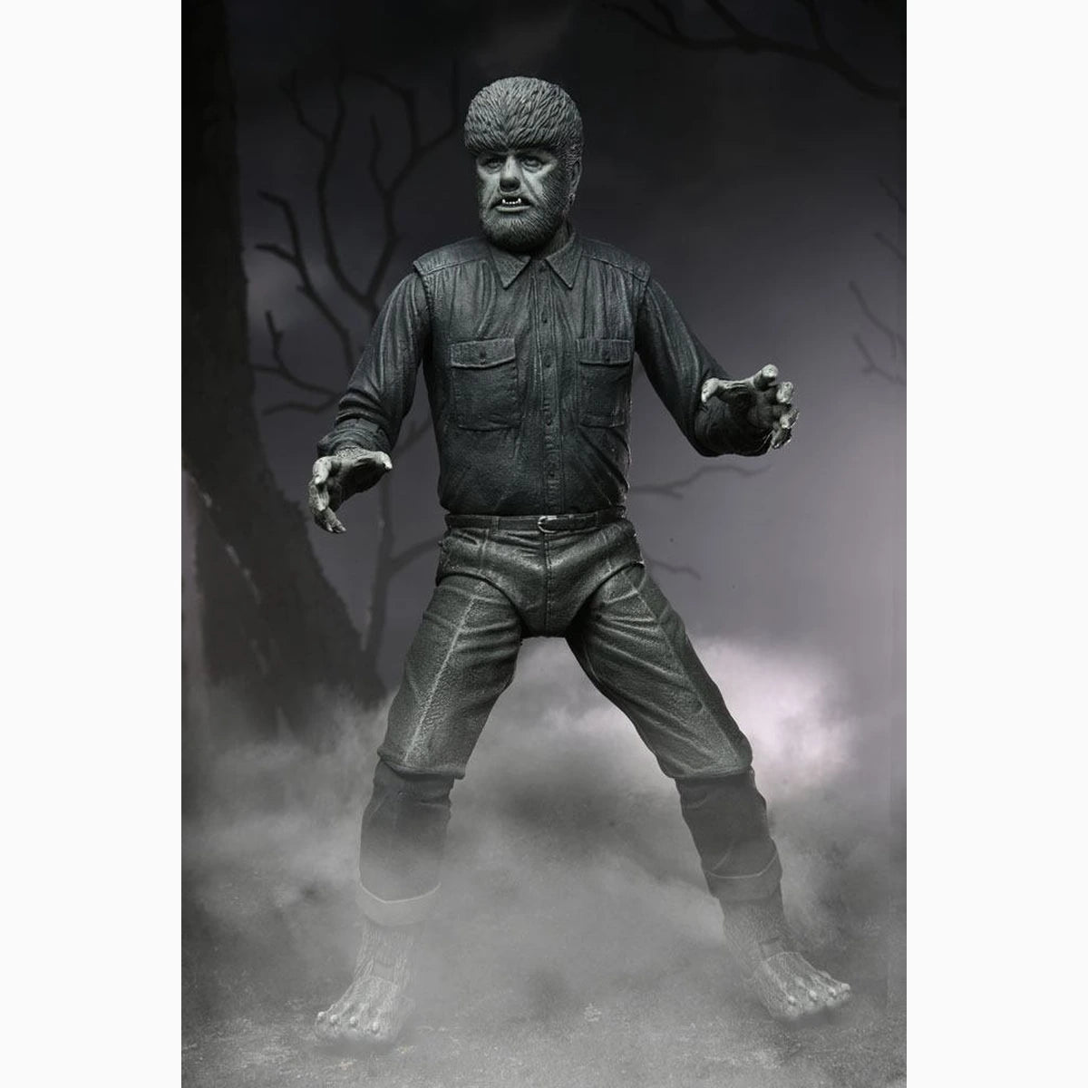 Universal Monsters figurine Ultimate The Wolf Man (Black & White) 18 cm - Image 2