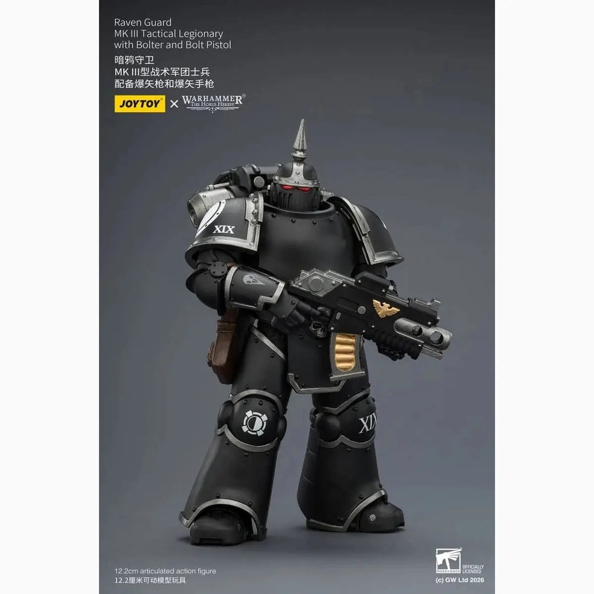 Warhammer 40,000 figurine Raven Guard MK III Tactical Legionary 12 cm - Image 4