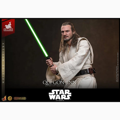 Star Wars: La Menace Fantôme Movie Masterpiece figurine 1/6 Qui-Gon Jinn (Artisan Edition) Hot Toys Exclusive 32 cm - Image 5