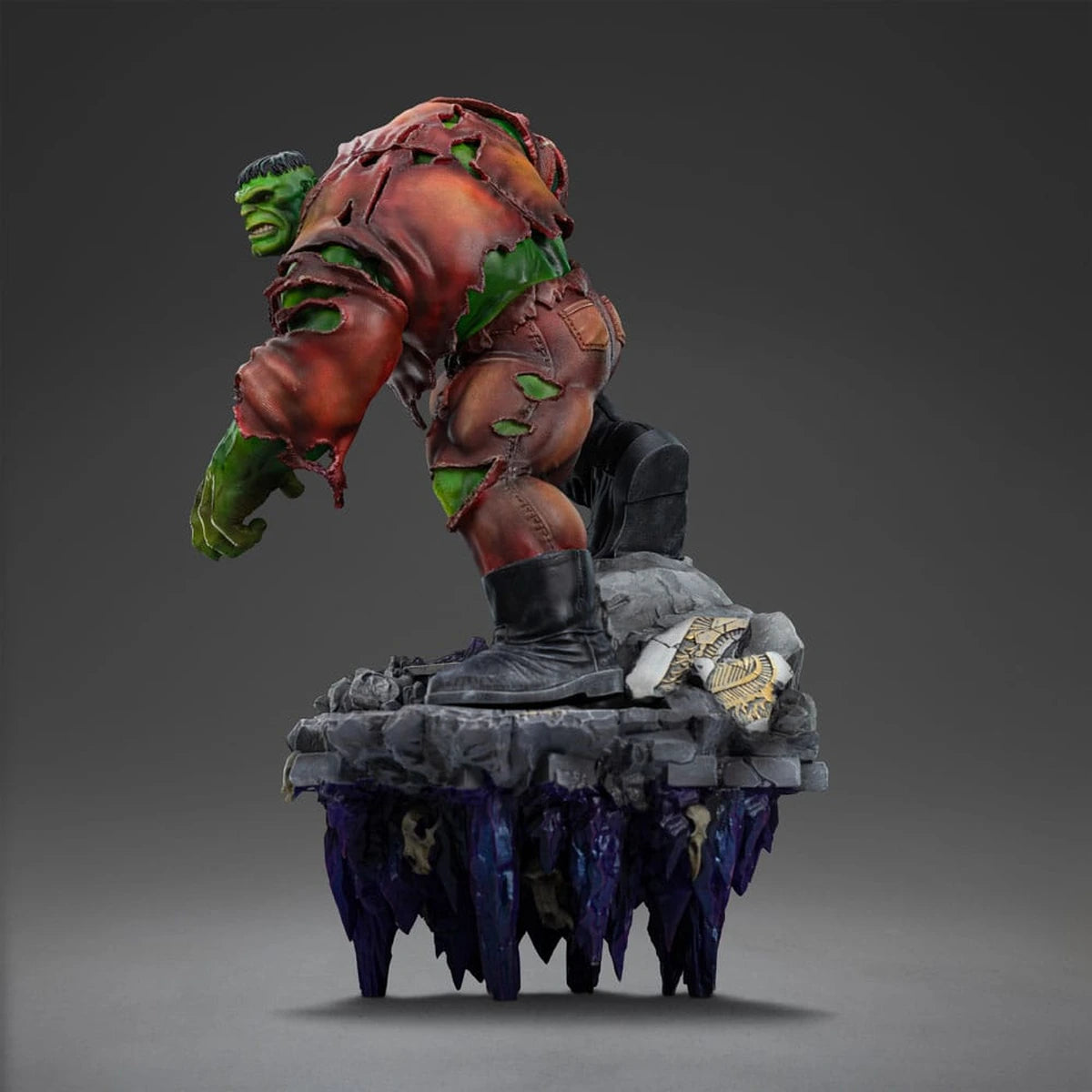 Marvel statuette 1/10 BDS Art Scale Infinity Gauntlet Hulk Deluxe Diorama 32 cm - Image 6