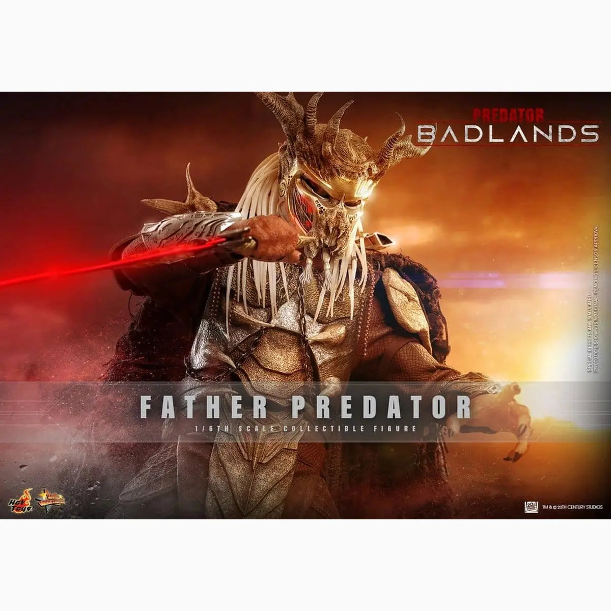 Predator: Badlands figurine Movie Masterpiece 1/6 Njohrr 36 cm - Image 3