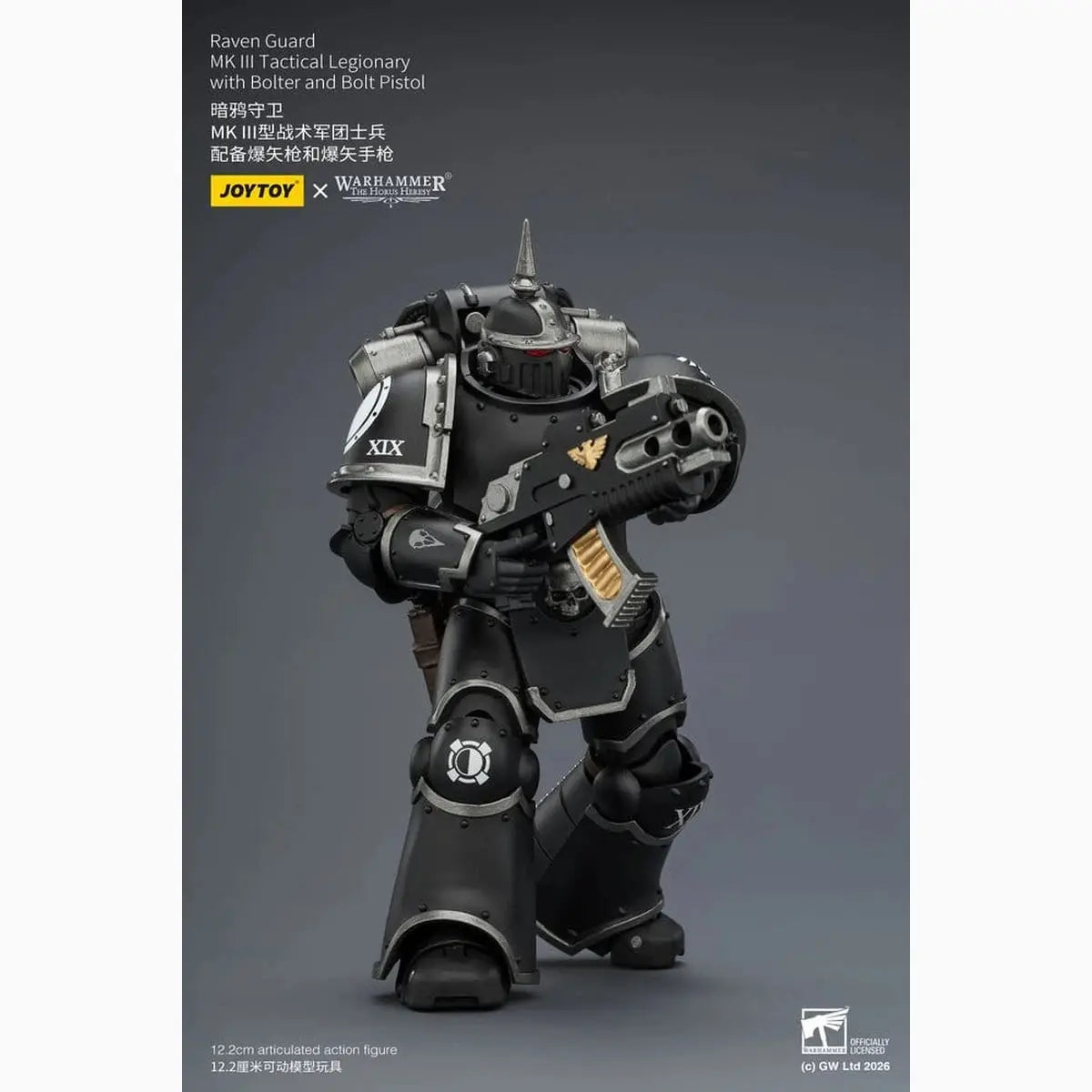 Warhammer 40,000 figurine Raven Guard MK III Tactical Legionary 12 cm - Image 6