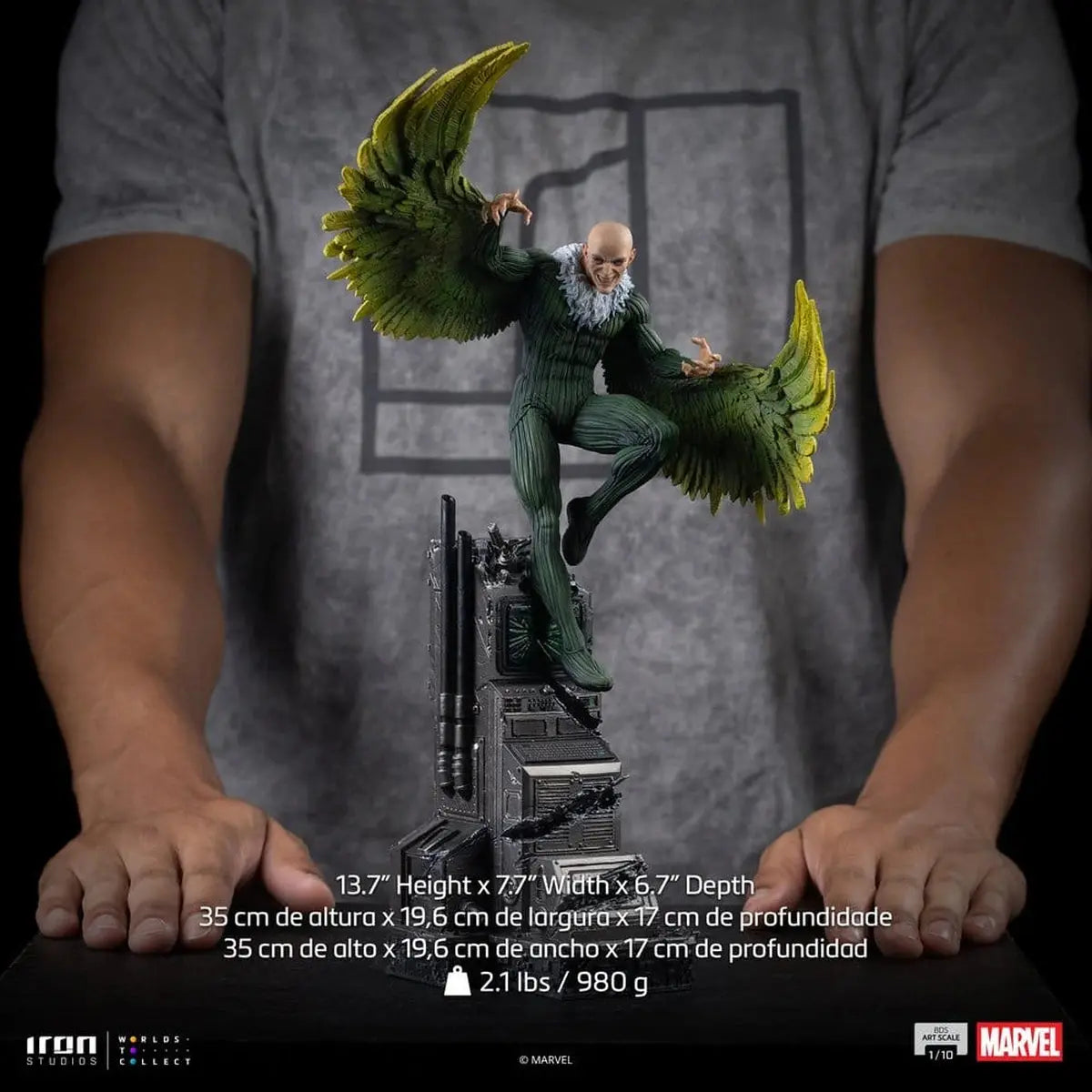 Marvel Comics statuette 1/10 BDS Art Scale Vulture (Spider-Man vs Villains Diorama) 35 cm - Image 3