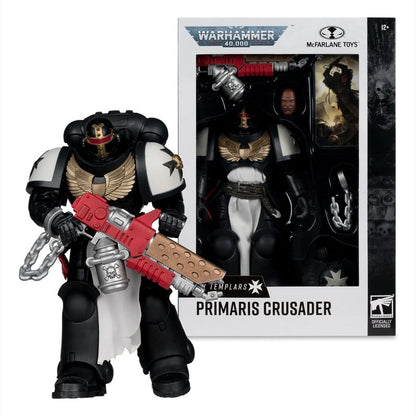 Warhammer 40,000 figurine Primaris Crusader (Black Templars) 18 cm - Image 4