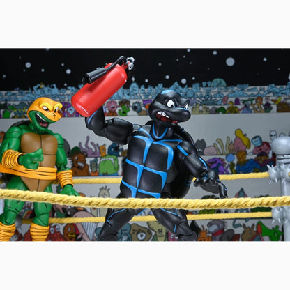 Tortues Ninja (Archie Comics) figurines Pack de 4 Stump Wrestling Turtles 18 cm - Image 5
