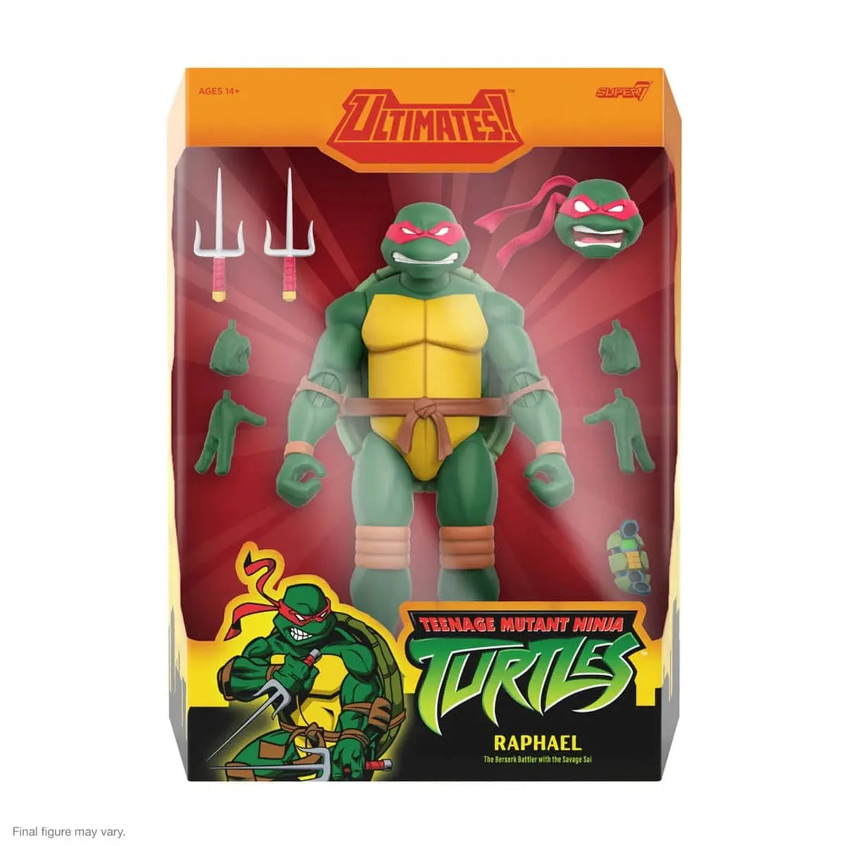 Teenage Mutant Ninja Turtles figurine Ultimates Wave 12 Raphael 18 cm - Image 3