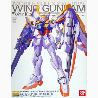 Gundam Gunpla MG 1/100 Wing Gundam Ver. Ka - Image 2