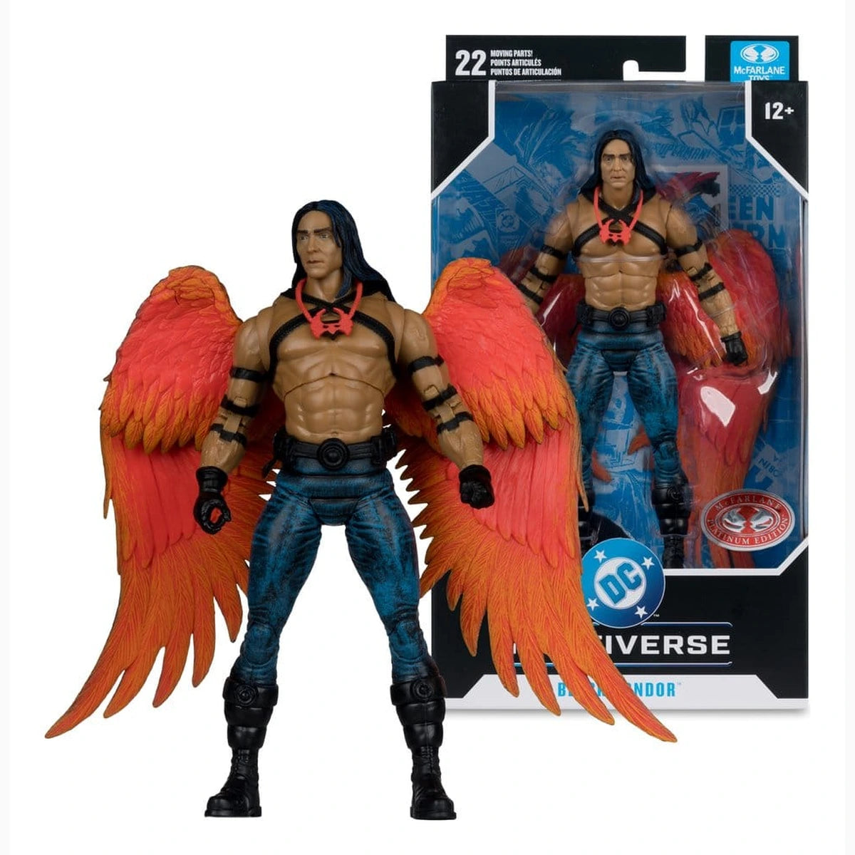 DC Multiverse figurine Black Condor (DC Classic) (Red Platinum Edition) 27 cm - Image 6
