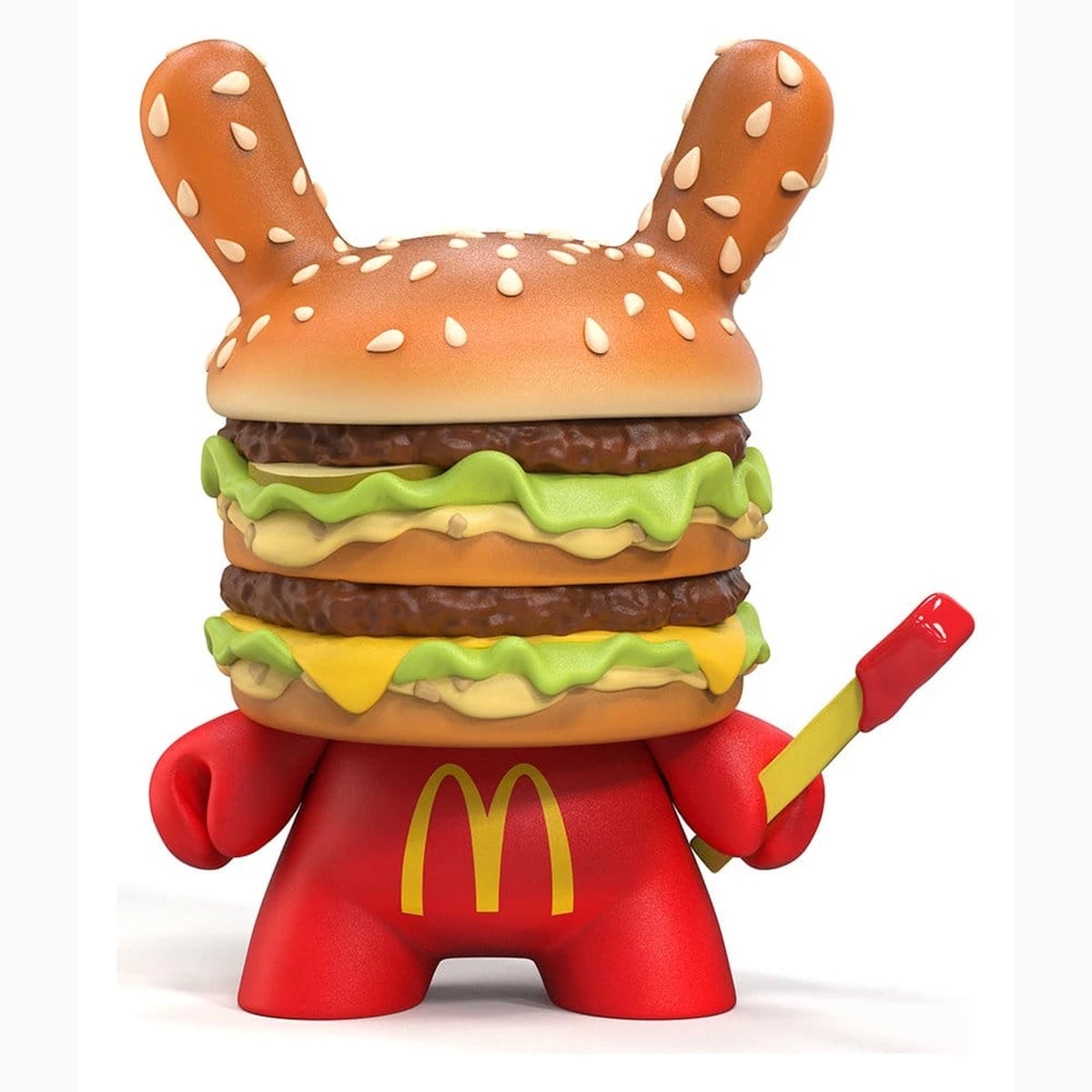 McDonald's Big Mac Vinyl Dunny Figurine d'art 20 cm - Image 1