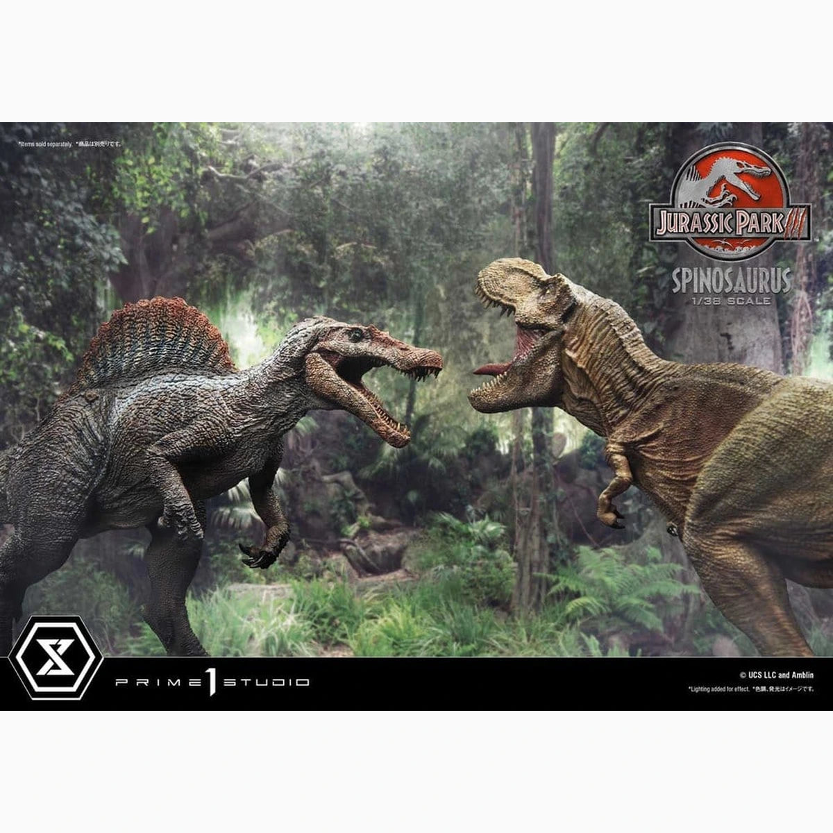 Jurassic Park III (Film) Prime Collectible Figures statue 1/38 Spinosaurus 24 cm - Image 6