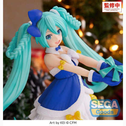 Character Vocal Series 01: Hatsune Miku figurine PVC High Premium Hatsune Miku Sapphire Christmas Ver. 21 cm - Image 6