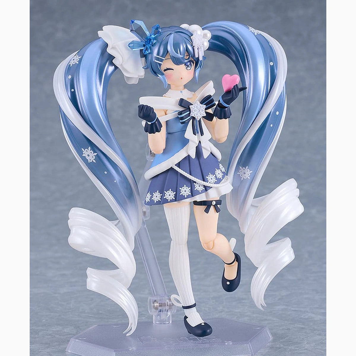Character Vocal Series 01: Hatsune Miku figurine Figma Snow Miku: Crystal Snow Ver. 13 cm - Image 6