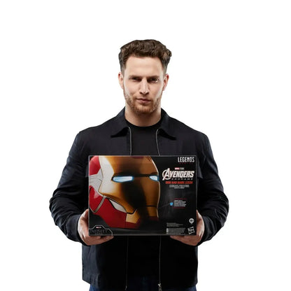 Avengers: Endgame Marvel Legends casque électronique Iron Man Mark LXXXV - Image 6