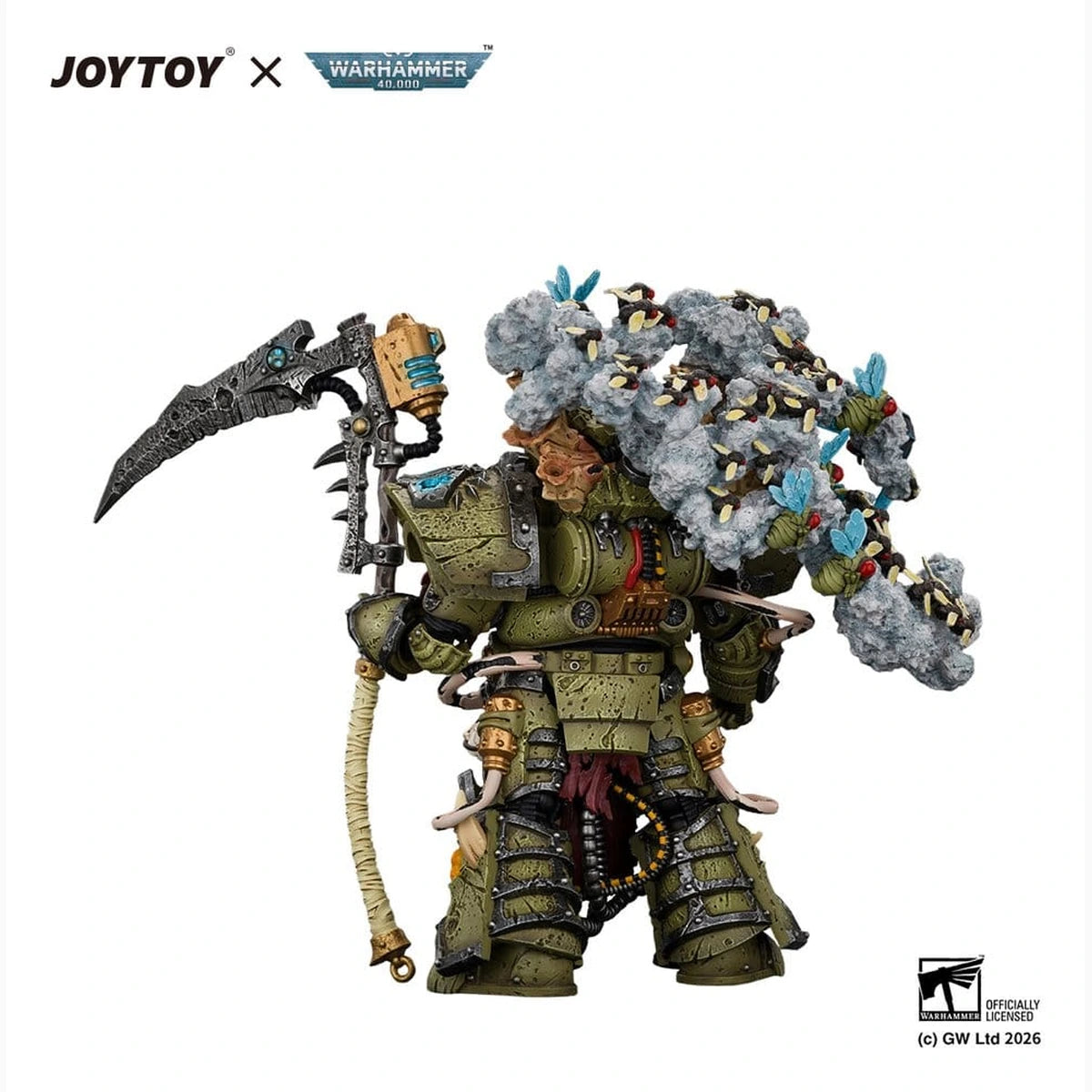 Warhammer figurine Death Guard Typhus Herald of the Plague God 15 cm - Image 3