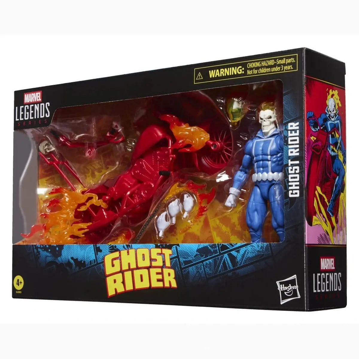 Ghost Rider Marvel Legends figurine Johnny Blaze with Motorcycle 15 cm - Image 7