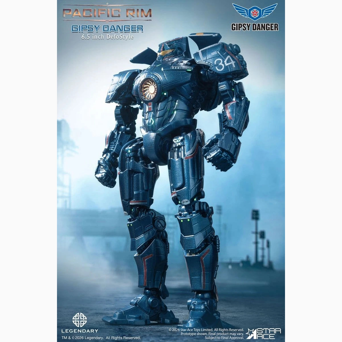 Pacific Rim DefoStyle Figurine Gipsy Danger NX 17 cm - Image 6