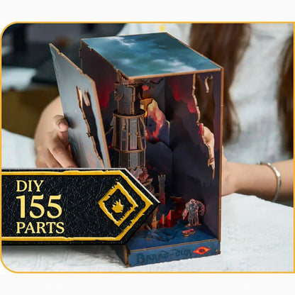 Le Seigneur des anneaux maquette Book Nook Tiny Adventures Barad-Dûr 23 cm - Image 7